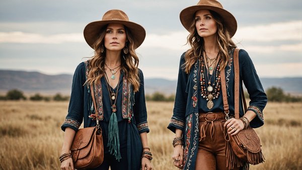 Prêt à porter et maroquinerie pour femme : élégance bohème