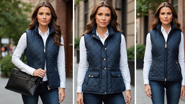 Gilets matelassés sans manches pour femmes: chaleur et style